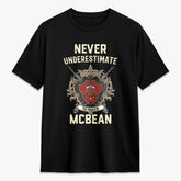 McBean Tartan Crest 2D T-shirt - Never Underestimate Style